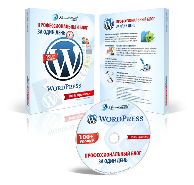 wordpress - профессиональный блог за один день